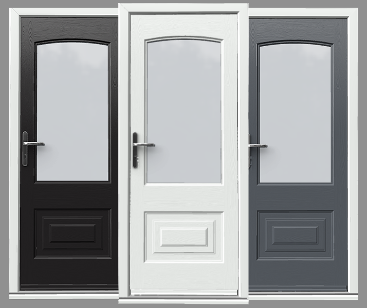 Portland Composite Door by Rockdoor Choice of 13 Colours Rockdoor
